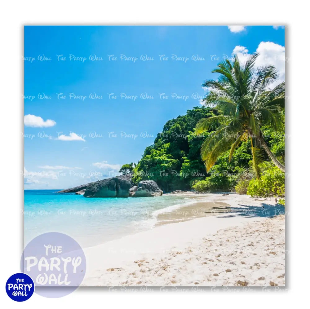 Playa - Funda para mampara cuadrada o rectangular Cuadrado o Rectangular