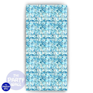 Playa - Funda para mampara de punta redonda o rectangular Mampara de punta redonda