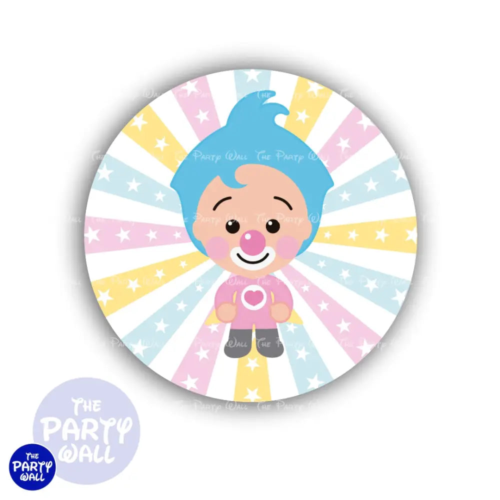 Plim Plim - Funda para mampara circular Circular