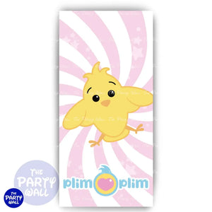 Plim Plim - Funda para mampara de punta redonda o rectangular