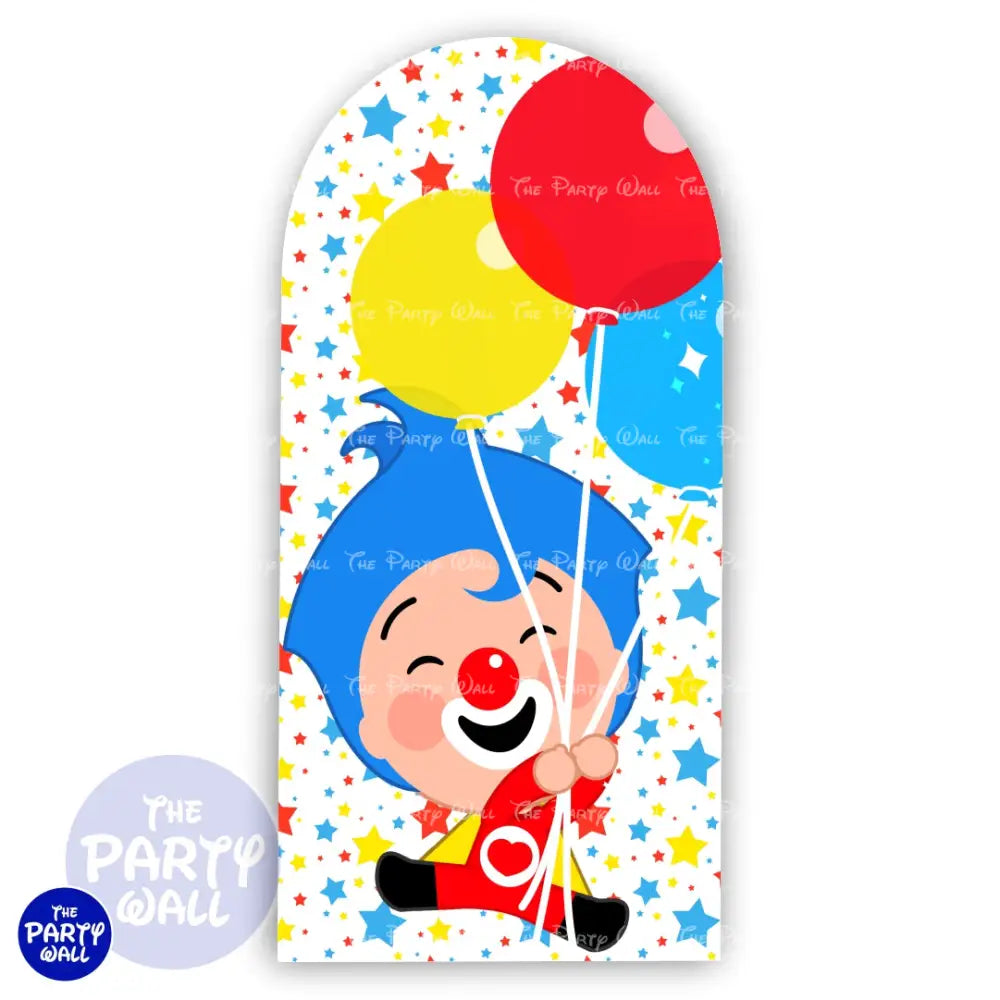 Plim Plim - Funda para mampara de punta redonda o rectangular Mampara de punta redonda