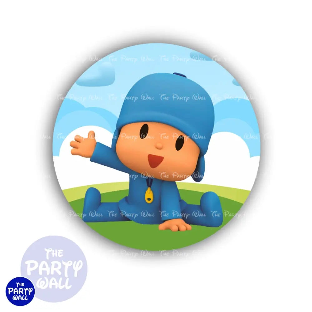 Pocoyo - Funda para mampara circular Circular
