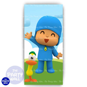 Pocoyo - Funda para mampara de punta redonda o rectangular Mampara de punta redonda
