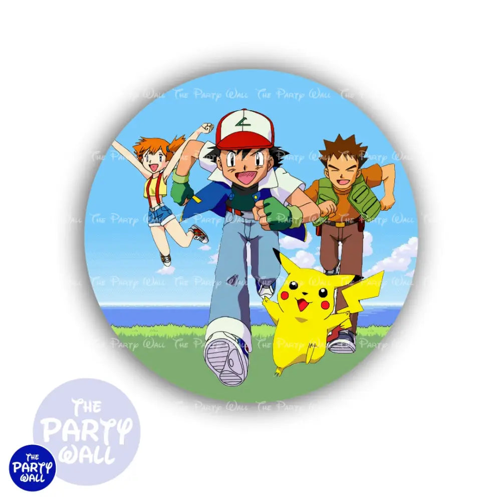 Pokemon - Funda para mampara circular Circular