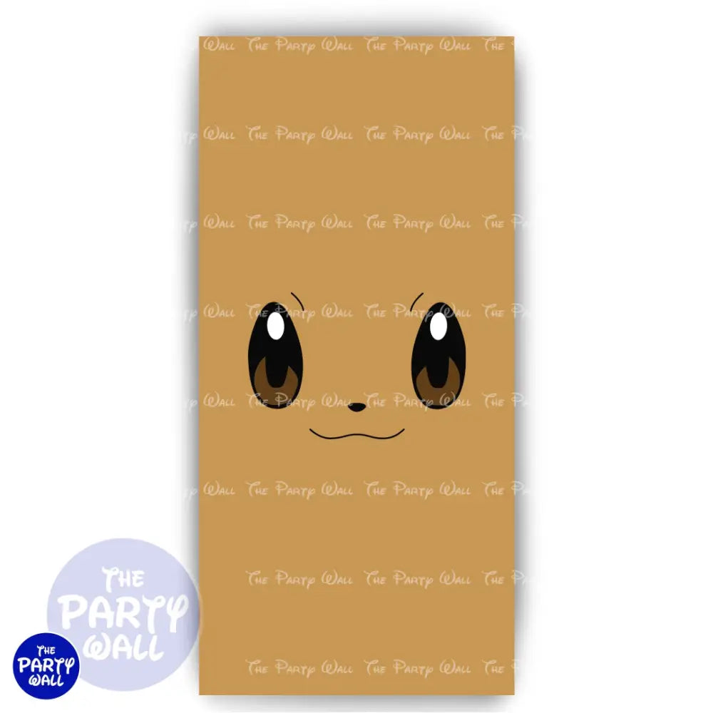 Pokemon - Funda para mampara de punta redonda o rectangular Mampara de punta redonda