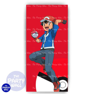 Pokemon - Funda para mampara de punta redonda o rectangular Mampara de punta redonda