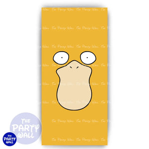 Pokemon - Funda para mampara de punta redonda o rectangular Mampara de punta redonda