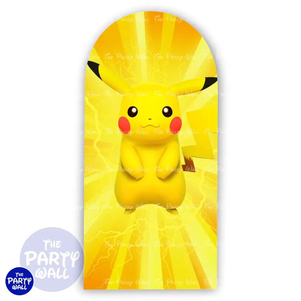 Pokemon - Funda para mampara de punta redonda o rectangular Mampara de punta redonda