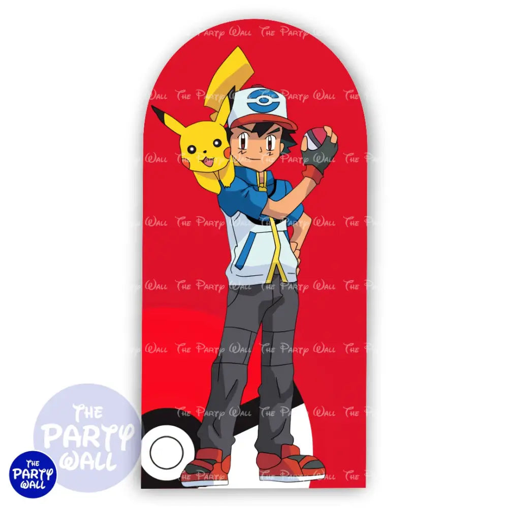 Pokemon - Funda para mampara de punta redonda o rectangular Mampara de punta redonda