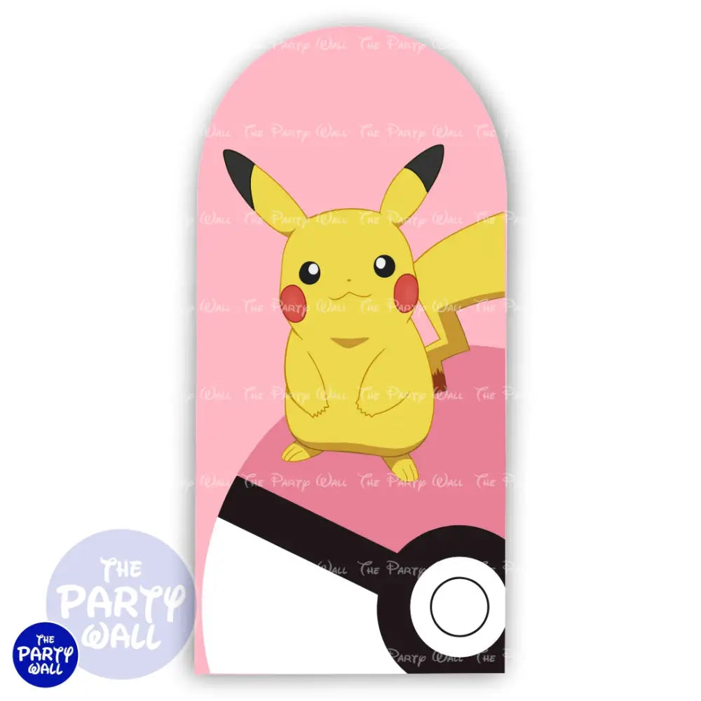 Pokemon - Funda para mampara de punta redonda o rectangular Mampara de punta redonda