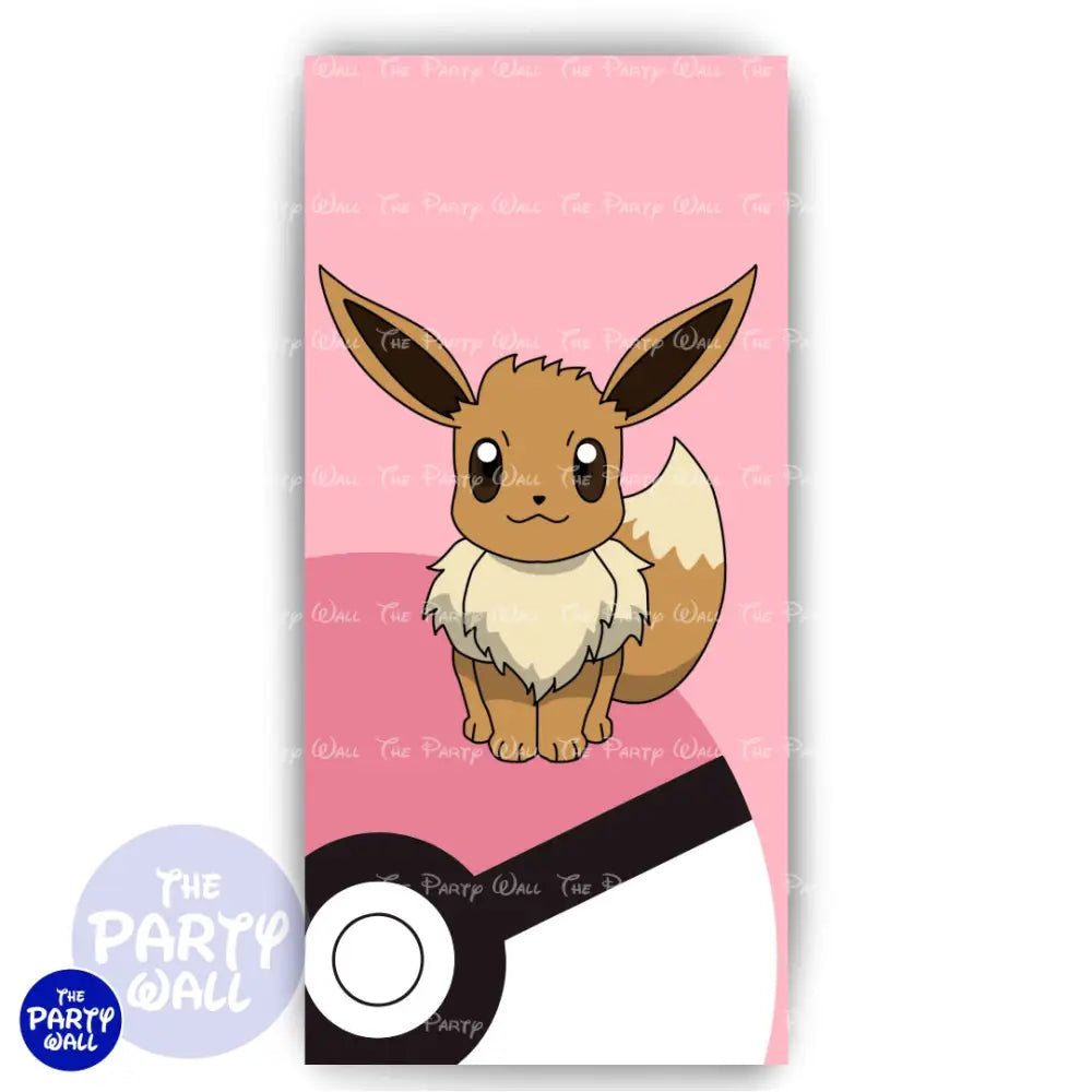 Pokemon - Funda para mampara de punta redonda o rectangular Mampara de punta redonda