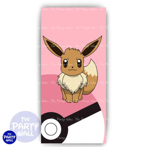 Pokemon - Funda para mampara de punta redonda o rectangular Mampara de punta redonda