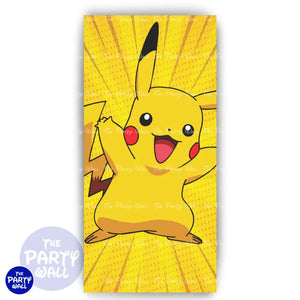 Pokemon - Funda para mampara de punta redonda o rectangular Mampara de punta redonda