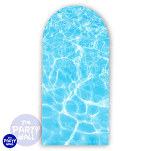 Pool Party / Albercada - Funda para mampara de punta redonda o rectangular Mampara de punta redonda