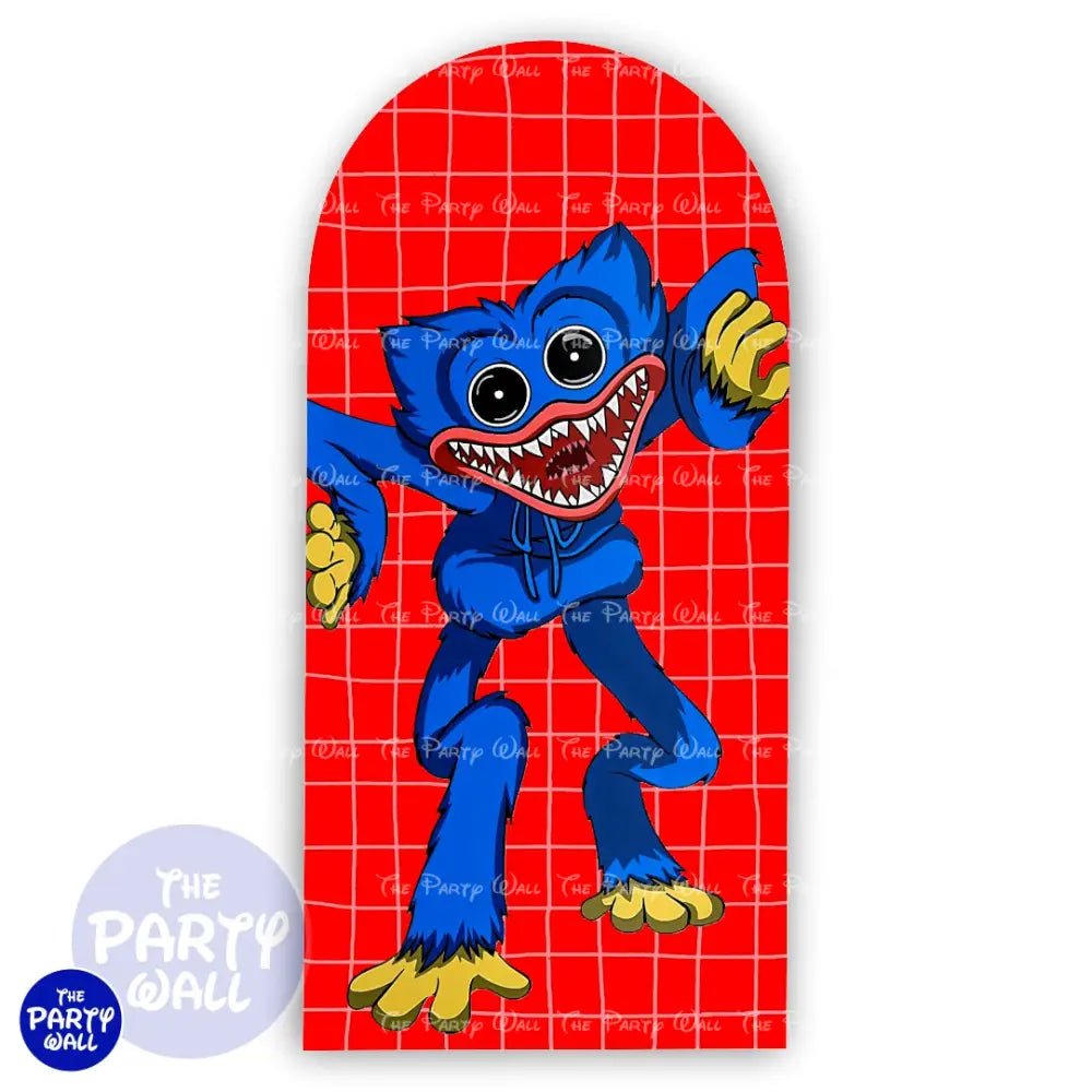 Poppy Playtime - Funda para mampara de punta redonda o rectangular Mampara de punta redonda