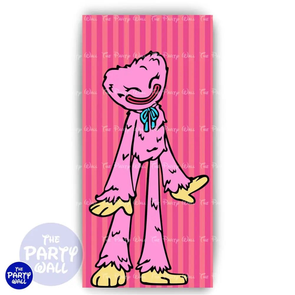 Poppy Playtime - Funda para mampara de punta redonda o rectangular Mampara de punta redonda