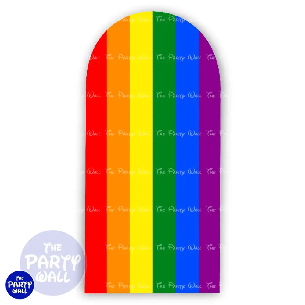 Pride - Funda para mampara de punta redonda o rectangular Mampara de punta redonda