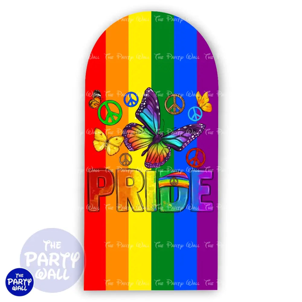 Pride - Funda para mampara de punta redonda o rectangular Mampara de punta redonda