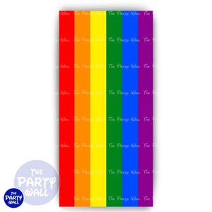 Pride - Funda para mampara de punta redonda o rectangular Mampara de punta redonda