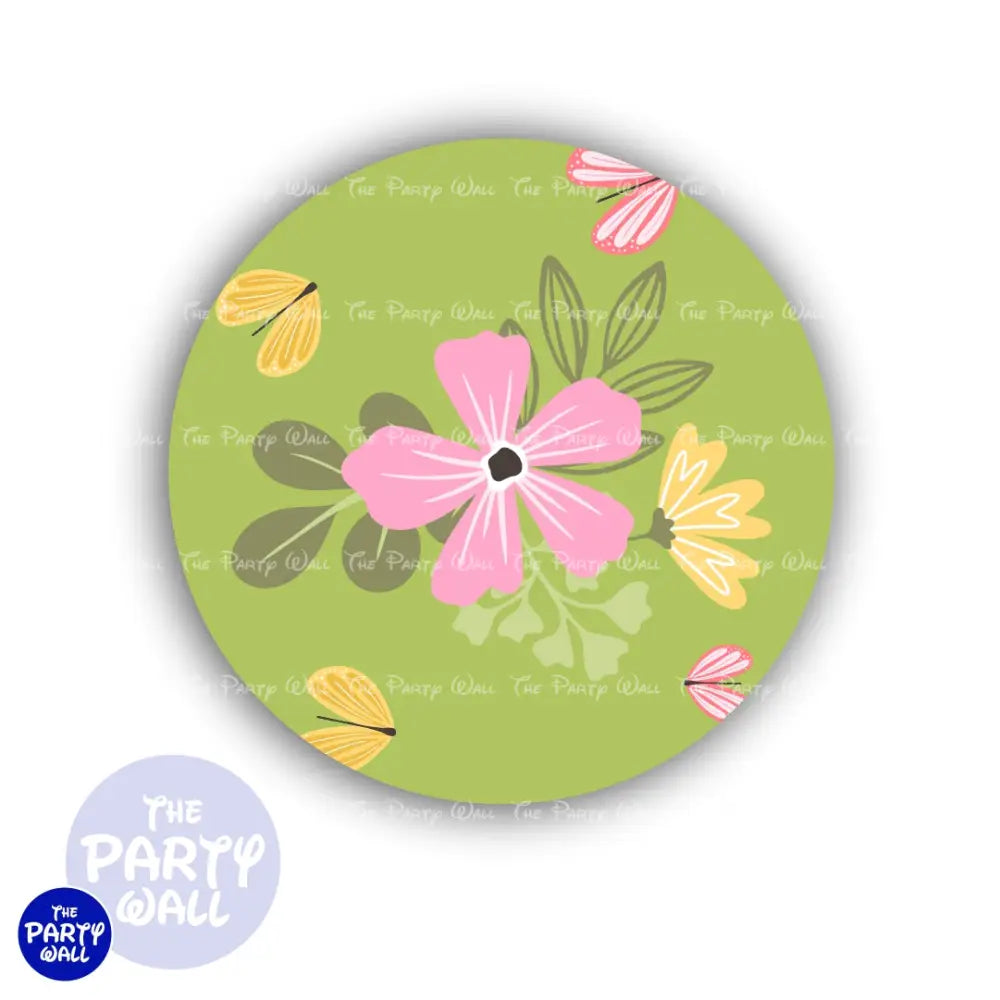 Primavera - Funda para mampara circular Circular