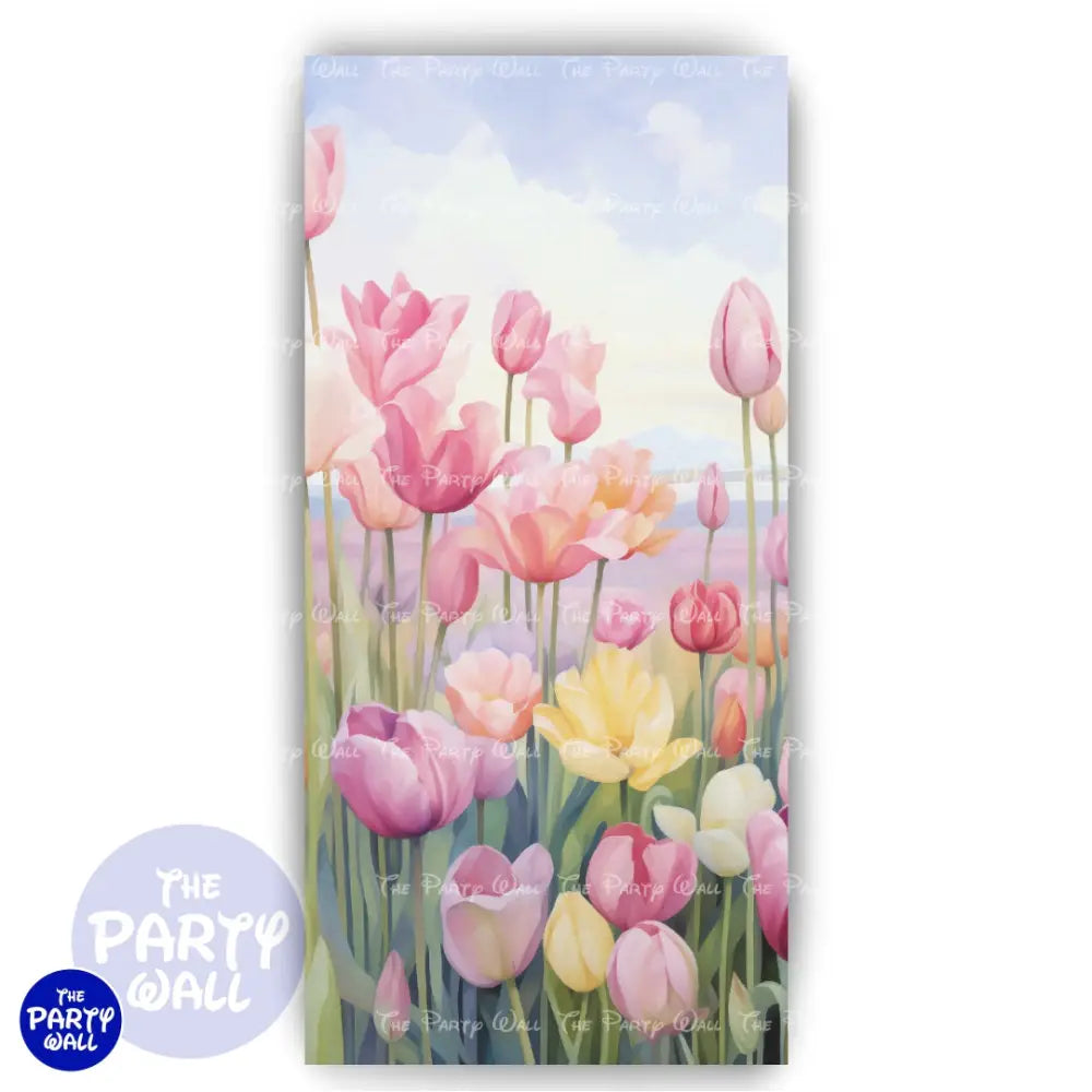 Primavera - Funda para mampara de punta redonda o rectangular Mampara de punta redonda