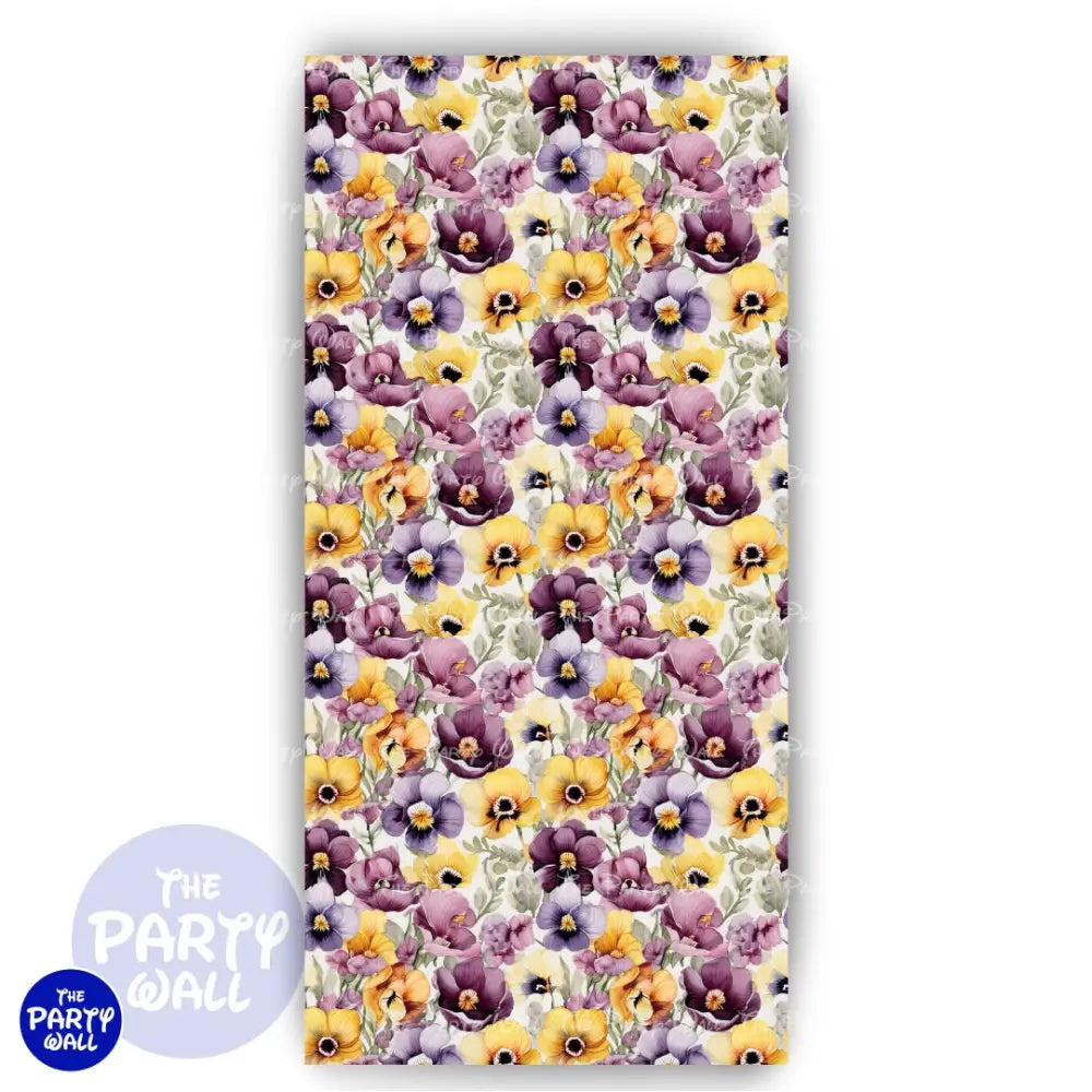 Primavera - Funda para mampara de punta redonda o rectangular Mampara de punta redonda