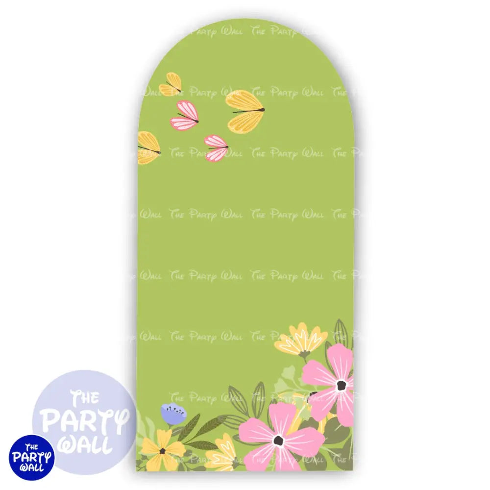 Primavera - Funda para mampara de punta redonda o rectangular Mampara de punta redonda