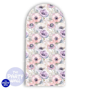 Primavera - Funda para mampara de punta redonda o rectangular Mampara de punta redonda