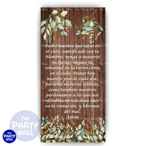 Primera Comunión - Funda para mampara de punta redonda o rectangular Mampara de punta redonda