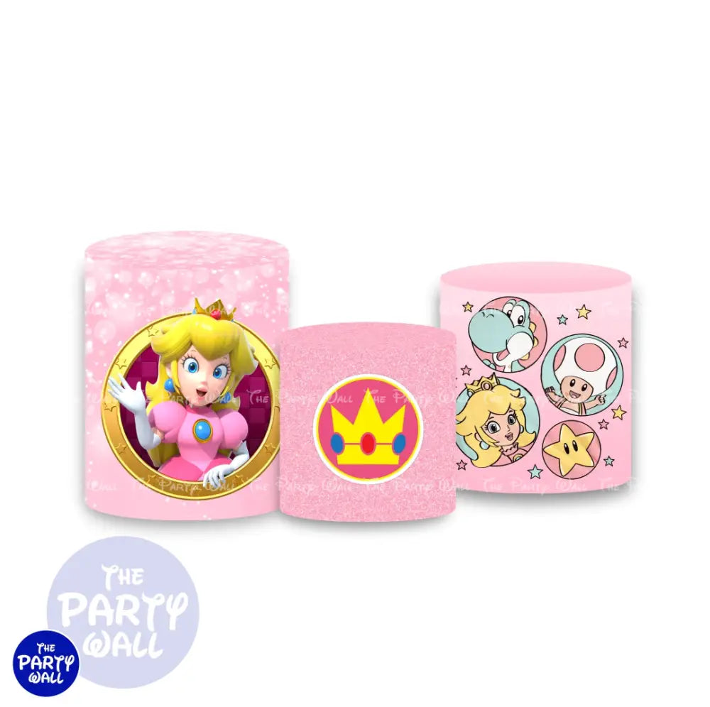 Princesa Peach - Fundas para cilindros Cilindros