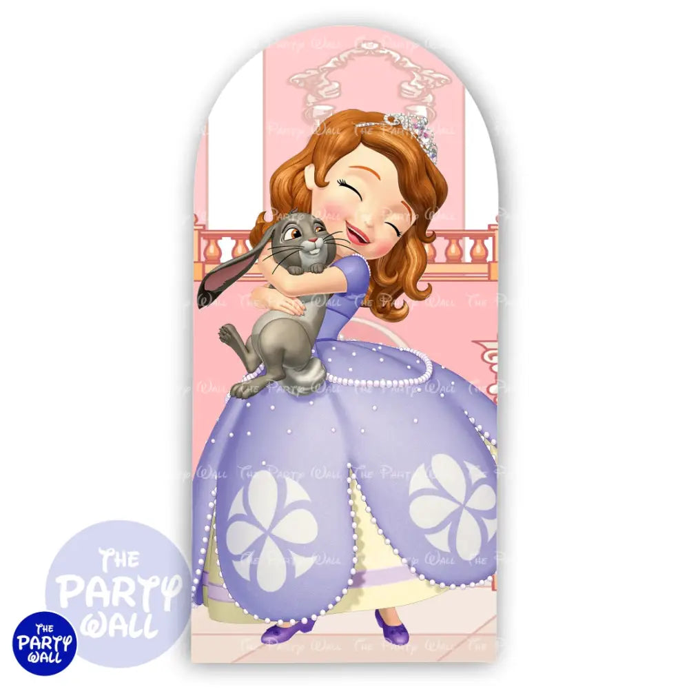 Princesa Sofia - Funda para mampara de punta redonda o rectangular Mampara de punta redonda