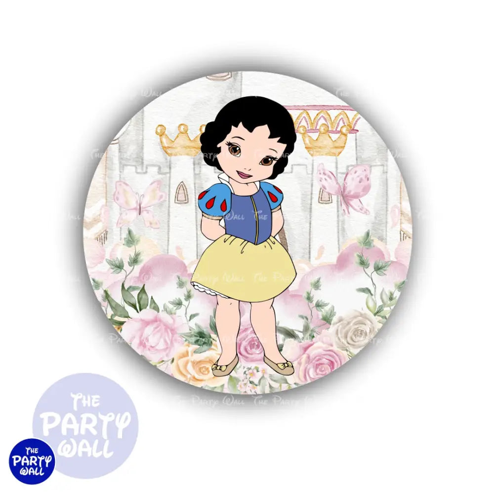 Princesas - Funda para mampara redonda Circular