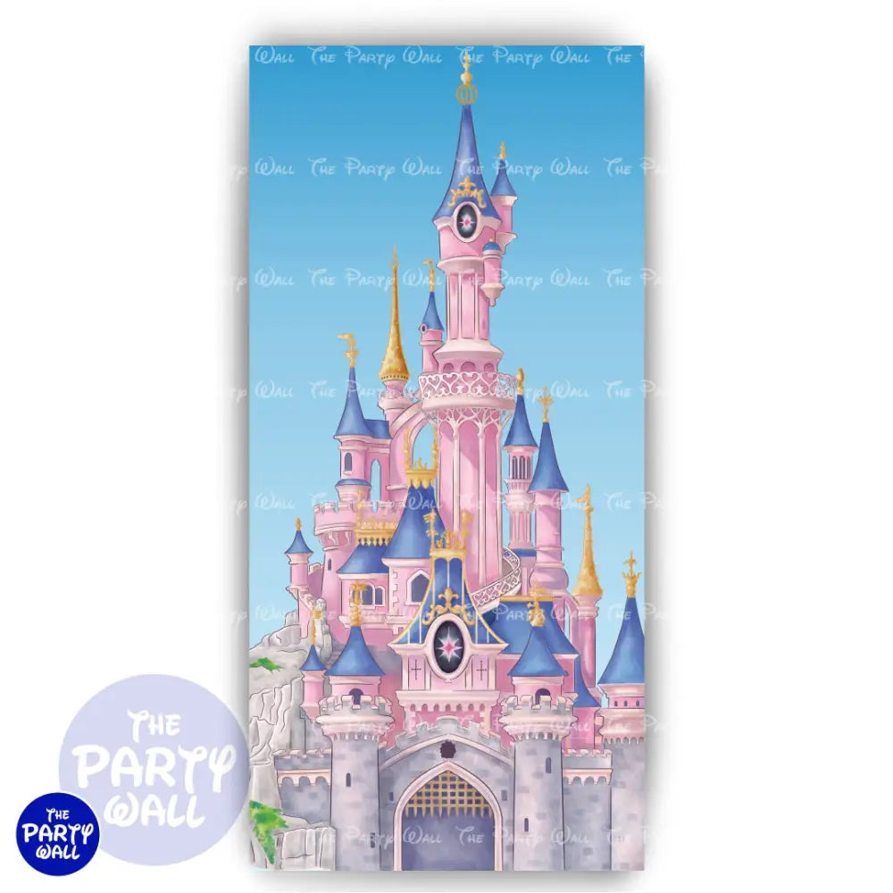 Princesas - Mampara de punta redonda o rectangular Mampara de punta redonda