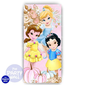 Princesas - Mampara de punta redonda o rectangular Mampara de punta redonda