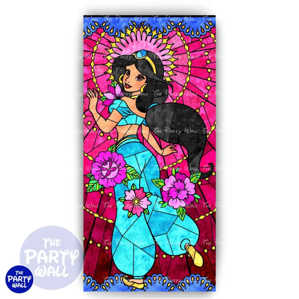 Princesas - Mampara de punta redonda o rectangular Mampara de punta redonda