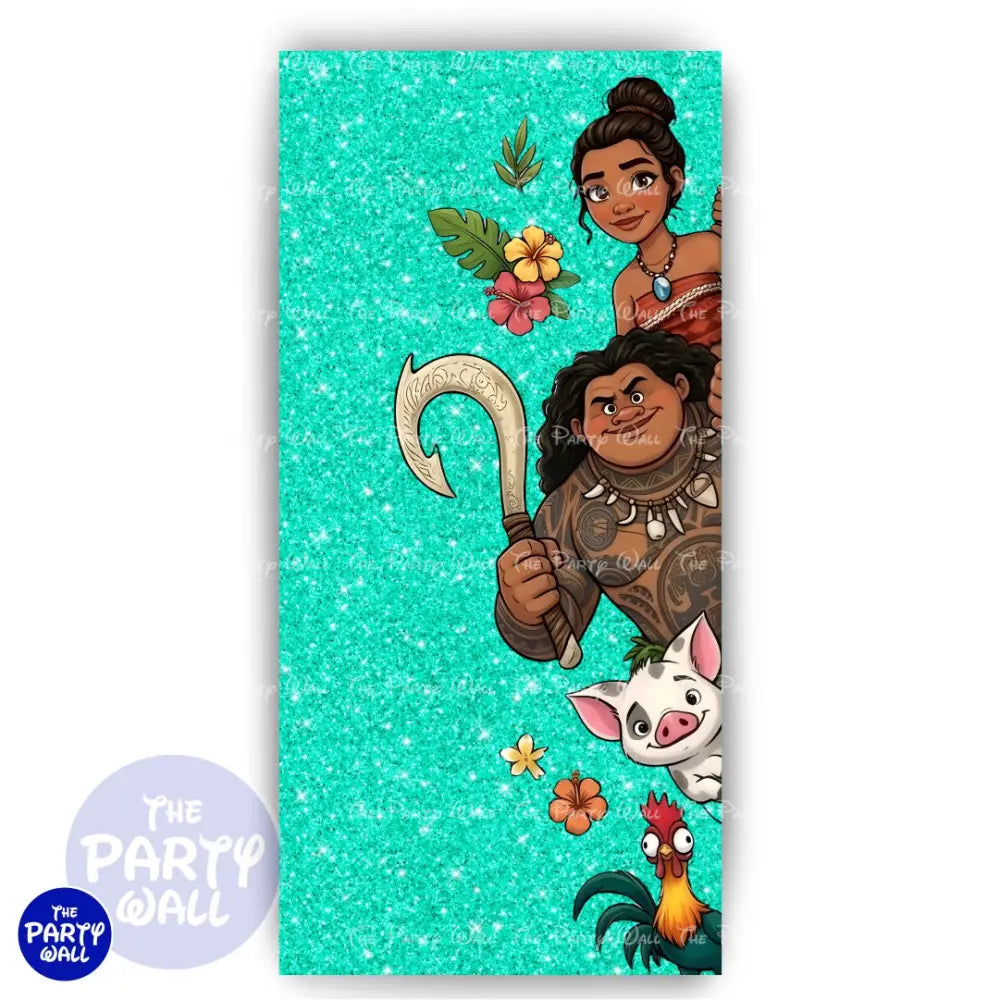 Princesas - Mampara de punta redonda o rectangular - Mampara de punta redonda