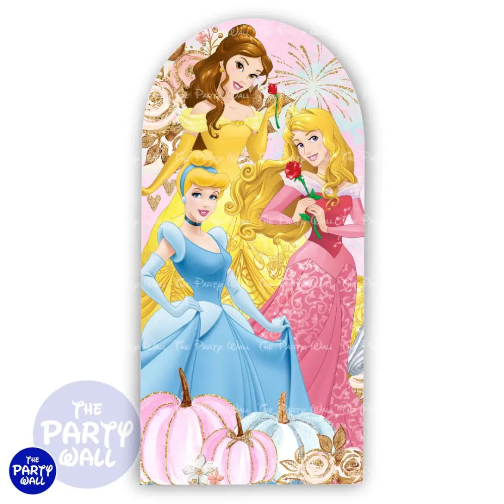 Princesas - Mampara de punta redonda o rectangular Mampara de punta redonda