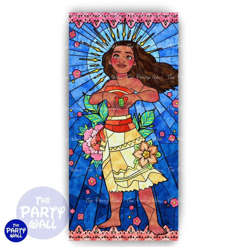 Princesas - Mampara de punta redonda o rectangular Mampara de punta redonda