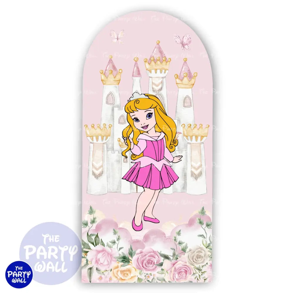 Princesas - Mampara de punta redonda o rectangular Mampara de punta redonda