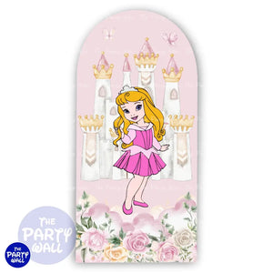 Princesas - Mampara de punta redonda o rectangular Mampara de punta redonda