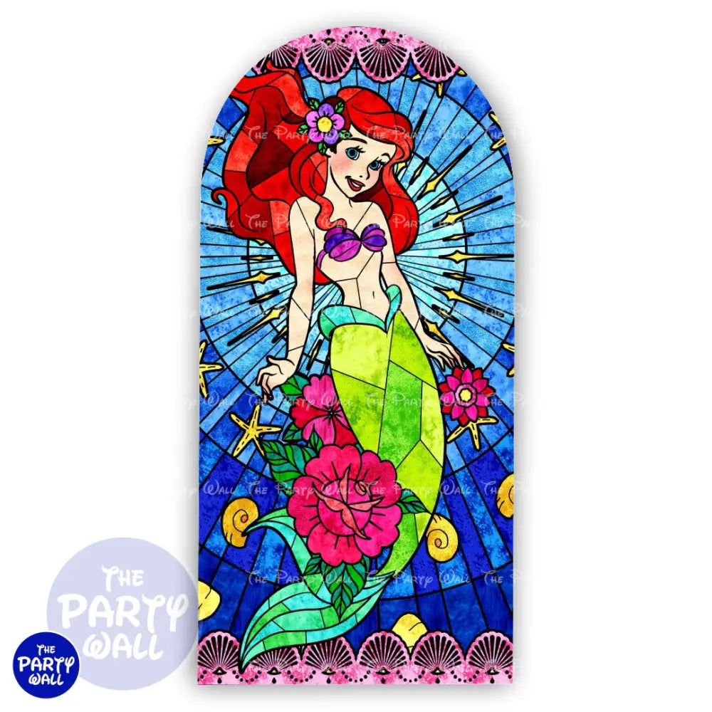 Princesas - Mampara de punta redonda o rectangular Mampara de punta redonda