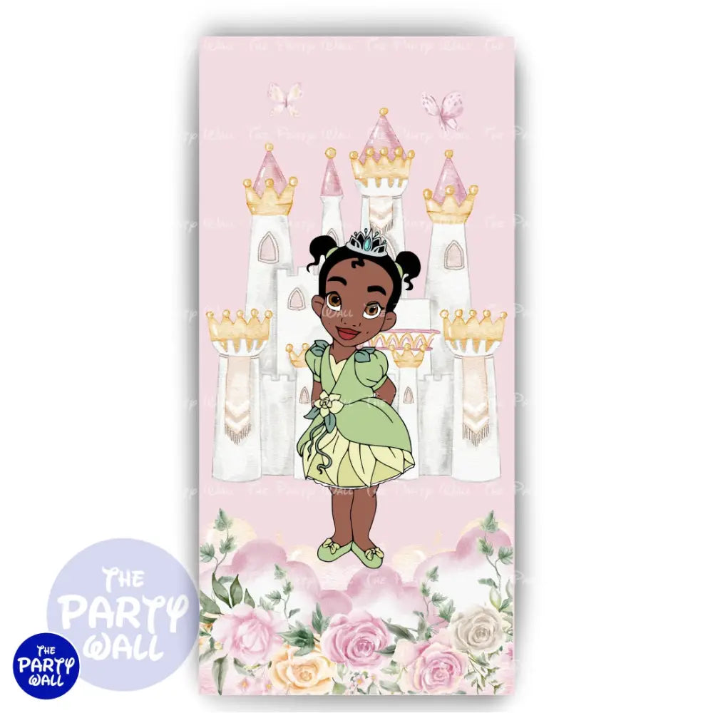 Princesas - Mampara de punta redonda o rectangular Mampara de punta redonda