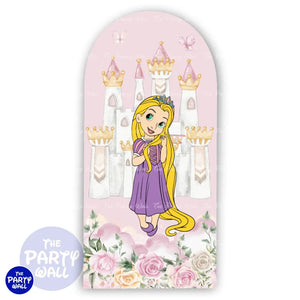 Princesas - Mampara de punta redonda o rectangular Mampara de punta redonda