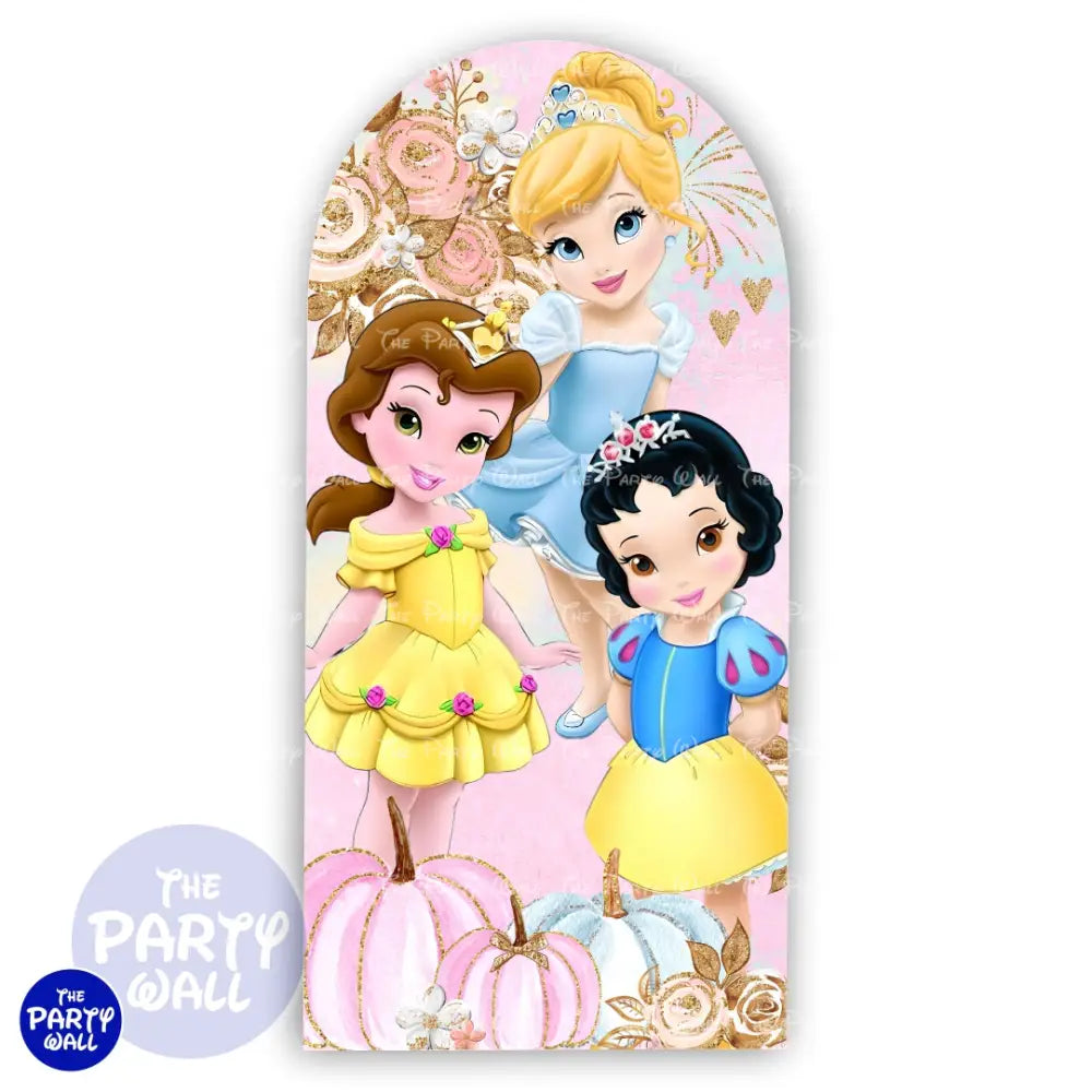 Princesas - Mampara de punta redonda o rectangular Mampara de punta redonda