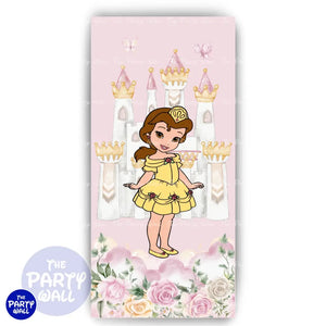 Princesas - Mampara de punta redonda o rectangular Mampara de punta redonda