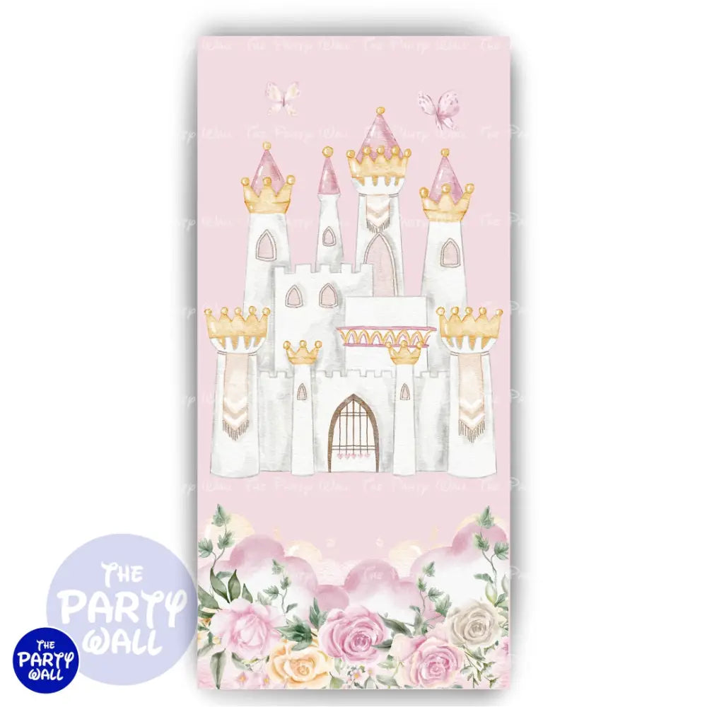 Princesas - Mampara de punta redonda o rectangular Mampara de punta redonda