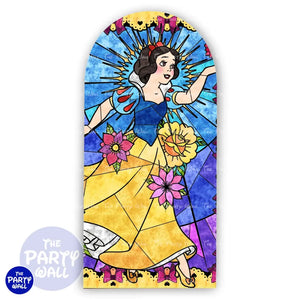 Princesas - Mampara de punta redonda o rectangular Mampara de punta redonda