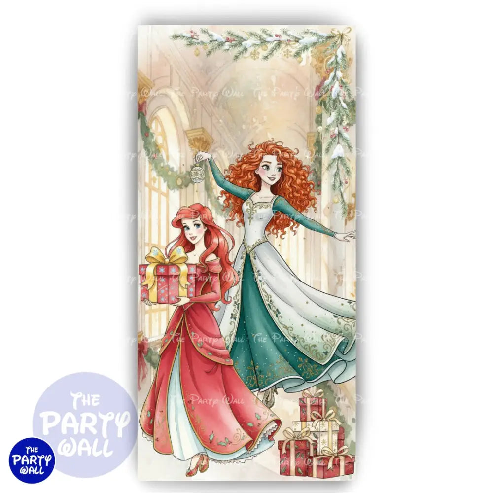 Princesas - Mampara de punta redonda o rectangular Mampara de punta redonda