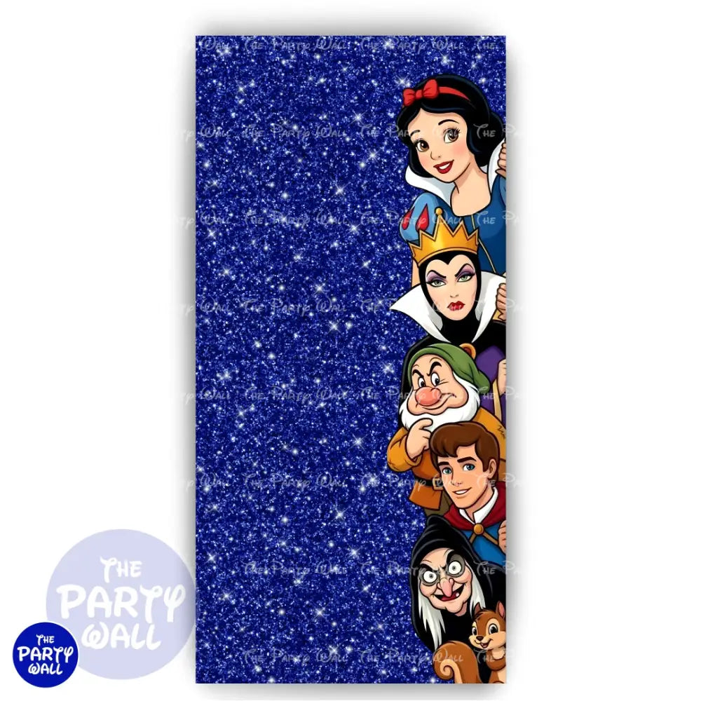Princesas - Mampara de punta redonda o rectangular - Mampara de punta redonda