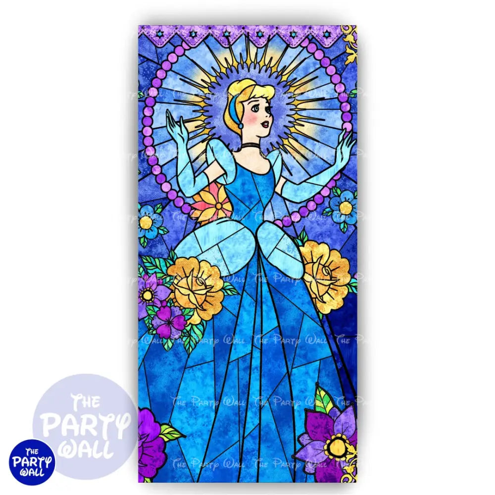 Princesas - Mampara de punta redonda o rectangular Mampara de punta redonda